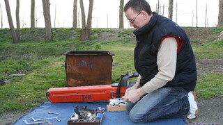 Outdoor Threesome with Lovely Blonde - sex videos online YAY.PORN