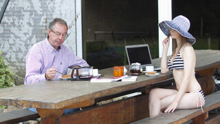 Old and Young Porn: Beata Undine and Hugh - sex videos online YAY.PORN