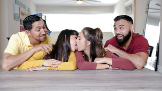 Stepfamily Swap: Dad and Daughter Swap Partners for Hot Foursome - sex videos online YAY.PORN