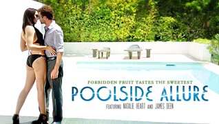Natalie Heart's Poolside Gonzo Adventure with James Deen - sex videos online YAY.PORN