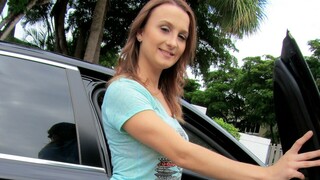 Indiana Cutie Takes it in the Vehicle - sex videos online YAY.PORN