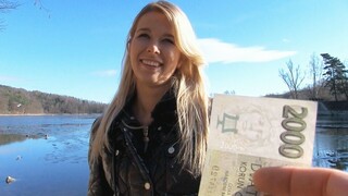 Hot Euro Blonde Bangs in Nature - sex videos online YAY.PORN