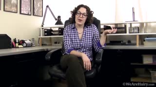 Big Tits Tamar Goes Naked On Desk - Amateur Solo - sex videos online YAY.PORN