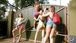 Bad Bitches Break In - Rough Anal Play & Deep Throat Action - sex videos online YAY.PORN