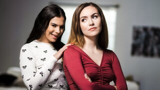 Lesbian Scrambled Seduction - Natural Tits & Face Sitting - sex videos online YAY.PORN