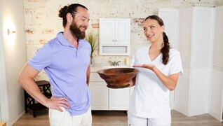 Nuru Massage Turns into Wild Fingering & Deepthroat Session - sex videos online YAY.PORN