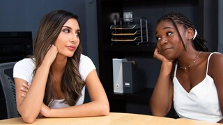 Natural Tits Brunette Gianna Dior Eats Hazel Grace's Pussy at Work - sex videos online YAY.PORN