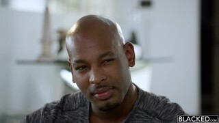 Blonde Secretary Loves Interracial Threesome - sex videos online YAY.PORN