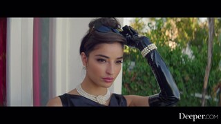 Brunette Emily Willis in Hot Threesome - Deepthroat & Doggystyle - sex videos online YAY.PORN