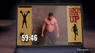 Taboo Trainer Fuck - Blonde & Brunette Threesome with Double Penetration - sex videos online YAY.PORN