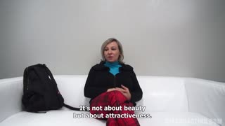 Casting Czech MILF Alena with Huge Tits - European Mature - sex videos online YAY.PORN