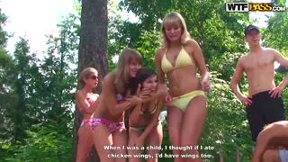 Russian Party: Hannah, Rebeka Akesson, and Eric in Outdoor Group Sex - sex videos online YAY.PORN