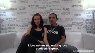 Redhead Hanka Gets Nailed by Honza in Hot European Threesome - sex videos online YAY.PORN