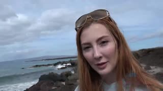 Megan Winters Fingering Her Hairy Pussy - Outdoor Amateur - sex videos online YAY.PORN