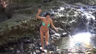 Karlee Grey’s Shaved Pussy & Tattooed Body in Naughty Beach Day - sex videos online YAY.PORN