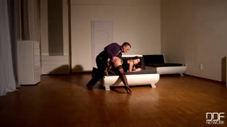 Dominant Teaches Czech Brunette Satin Bloom – Spanking & Anal - sex videos online YAY.PORN