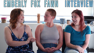 Redhead Fox and Friends Emberly, Fawn in a Sizzling Bedroom Talk - sex videos online YAY.PORN