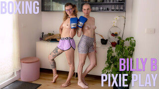 Watch Billy B & Pixie Play - Hot Aussie Lesbian Boxing Fight - the best porn YAY.PORN