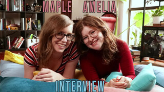 Behind the Scenes: Maple and Amelia's Interview - sex videos online YAY.PORN