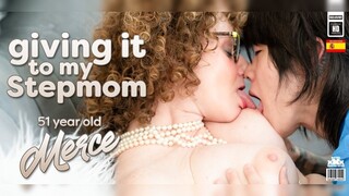 Step MILF Merce Gives Stepson Blowjob and Facial - sex videos online YAY.PORN