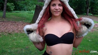 Krissi and Minka's Public Striptease - sex videos online YAY.PORN