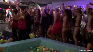 Watch Lesbian Orgy with Dunia Montenegro, Lili Sweet & Mia Angel at Club - the best porn YAY.PORN