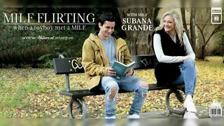 Blonde MILF Subana Grande Has Doggystyle Fun with Toyboy - sex videos online YAY.PORN