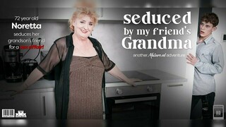 Big Nick Fucks Beautiful Granny Noretta on the Couch - sex videos online YAY.PORN