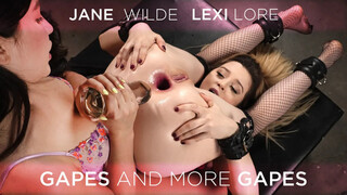 More Gaping Holes: Jane Wilde and Lexi Lore - sex videos online YAY.PORN