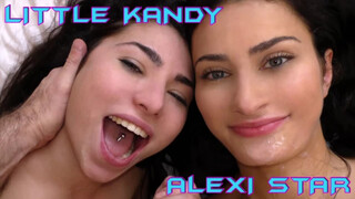 Deepthroat Action with Little Kandy and Alexi Star - sex videos online YAY.PORN