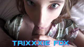 Tattooed Brunette Trixxxie Fox in Hotel - sex videos online YAY.PORN