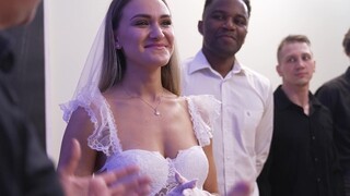  Real Interracial Cuckold: Siri Gets Gangbanged by 9  - sex videos online YAY.PORN