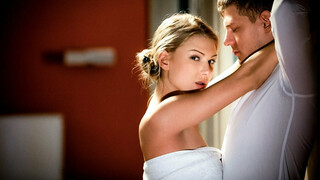 Russian Couple Passionate Sex – Kissing, Blowjob & Handjob in Shower - sex videos online YAY.PORN